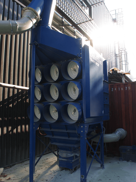 dust collection bulk palamatic process