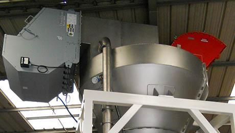 dust collection hopper