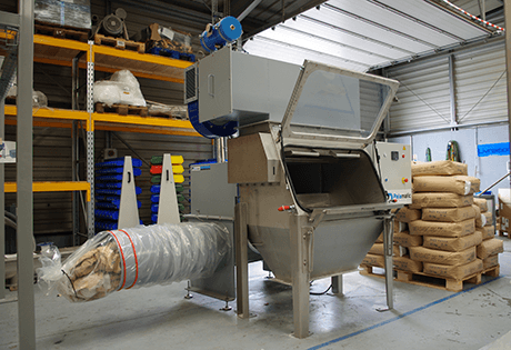 empty sack compactor palamatic process