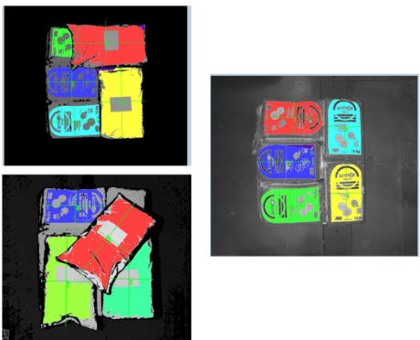 Analyse 3D et 2D de sacs de différentes marques 