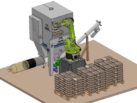 Feeding a confined cracking hopper