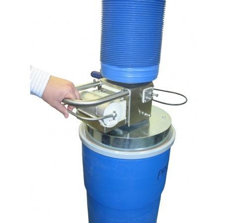 Tube lifter for barrels