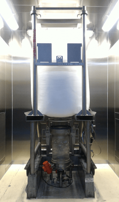 big bag discharger palamatic process