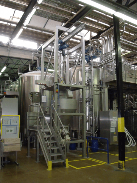 big bag discharging station palamatic process
