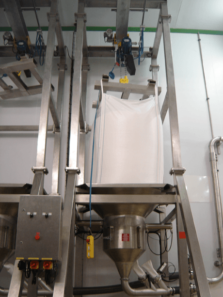 bulk bag unloader food industry