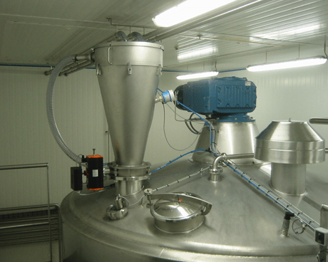 bulk handling pneumatic conveying palamatic process