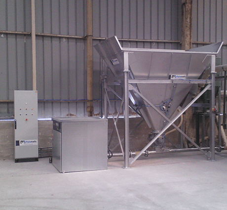 bulk powder pneumatic conveyor
