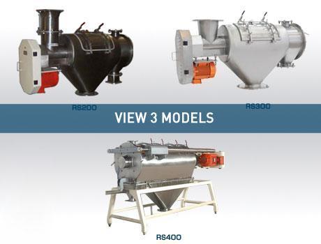 Centrifugal sifter range