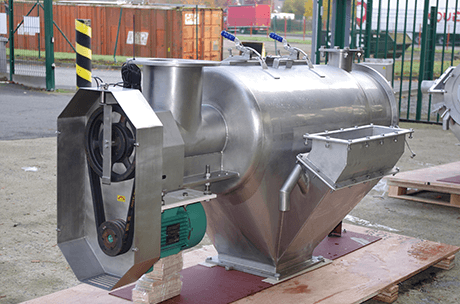 centrifugal sieve bulk material handling
