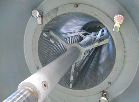 centrigugal sieve food process