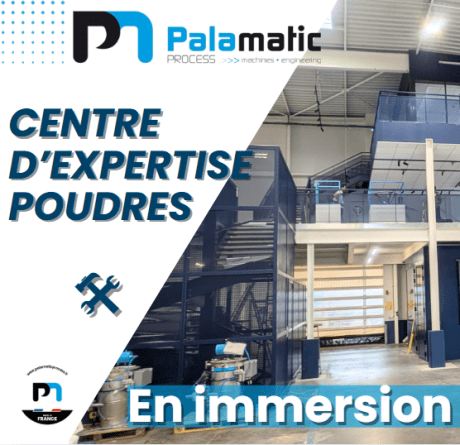 Le centre d'innovation et d'expertise pour les poudres de Palamatic Process bientôt prêt à Brécé