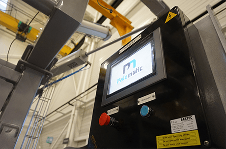 control screen big bag discharge station automation
