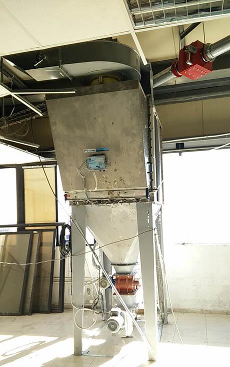 dusct collector pneumatic conveying