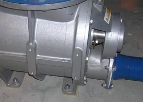 rotary valve pneumatic conveying