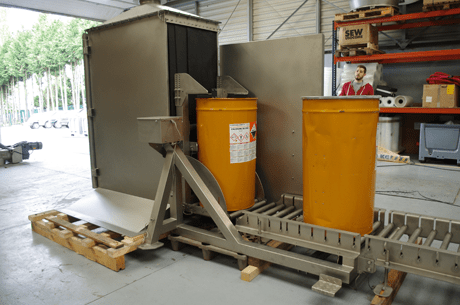 drum dumper bulk handling