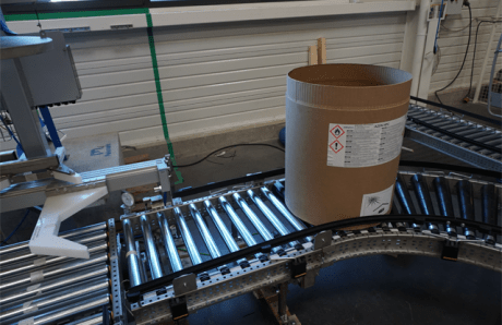 drum filling rubber application