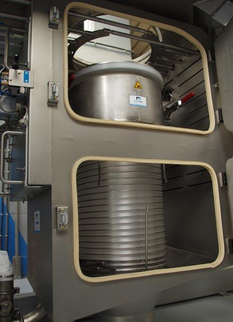 dust tight connection tube bulk handling