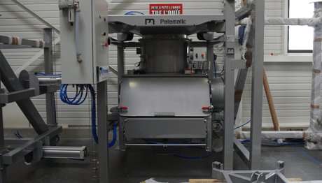 fibc and sack discharger unlacing cabinet bulk handling