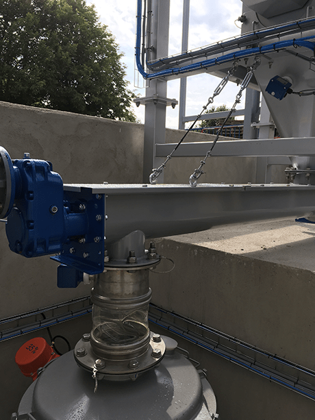 flexible fitting palamatic process under screw conveyor