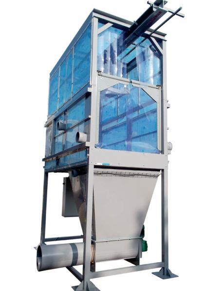 high rate fibc unloader bulk materials handling