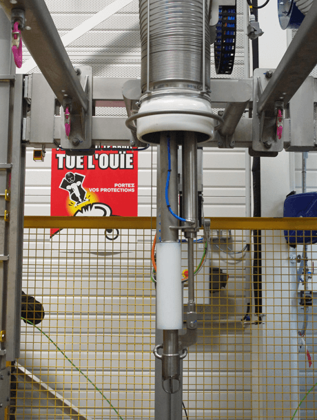 hygienic big bag discharger hygienic big bag discharger