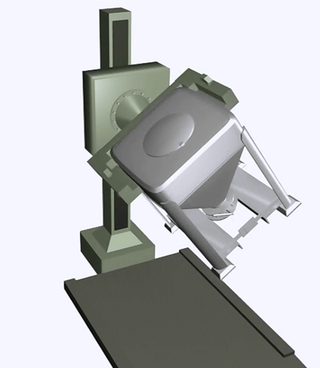 industrial container mixer