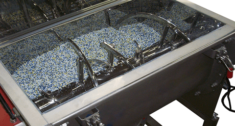industrial powder mixer palamatic process