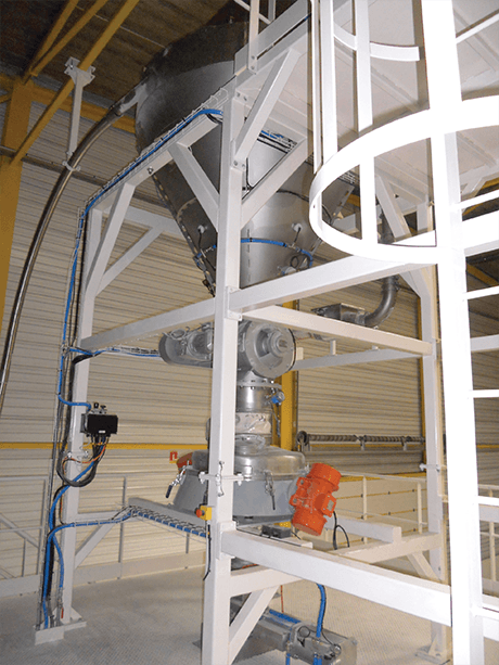industrial vibratory sieve pneumatic conveying starch