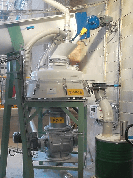industrial vibratory sieve pneumatic conveying