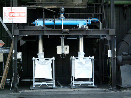 mechanical conveying big bag filling