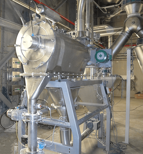 on line centrifugal sieve