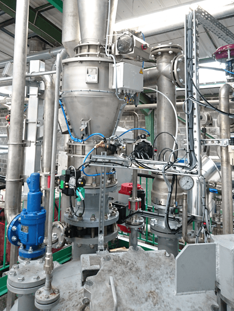 pneumatic conveying detached filter