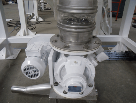 powder bulk handling flexible connector