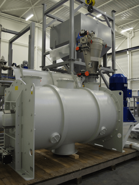 industrial powder container mixer