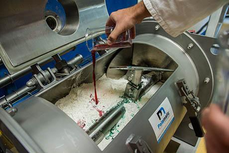 powder mixer injection