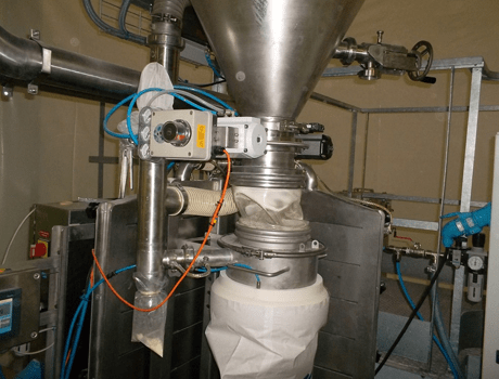 sack filling palamatic process food industry