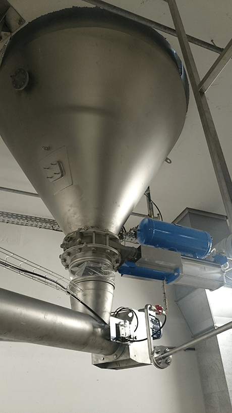 slide valve screw conveyor