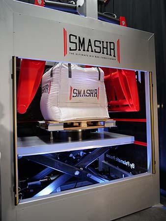 Deconditionner des big bags facilement avec SmashR