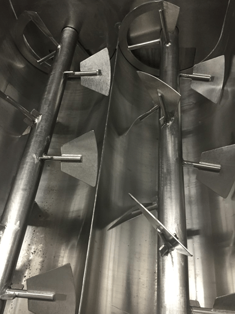stainless steel industrial mixer
