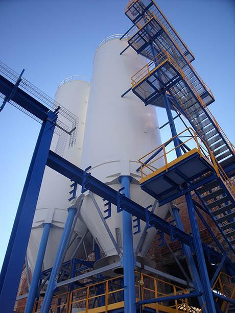 storage silo alumina gel