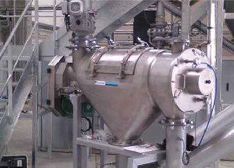 Tamis centrifuge ligne de conditionnement 