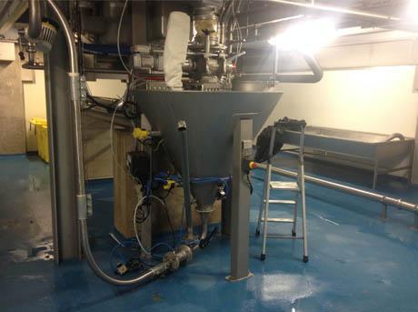 vacuum dense phase pneumatic conveying