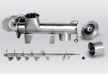 tubular conveying screw bulk handling