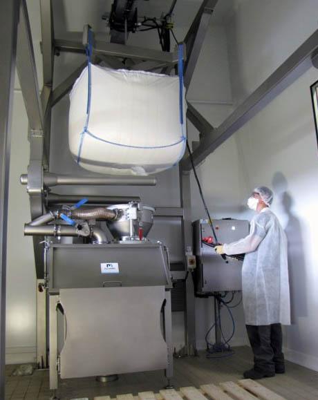vidange-bigbag-et-sac-palamaticprocess.png Vidange big bags et sacs combiné DUOPAL