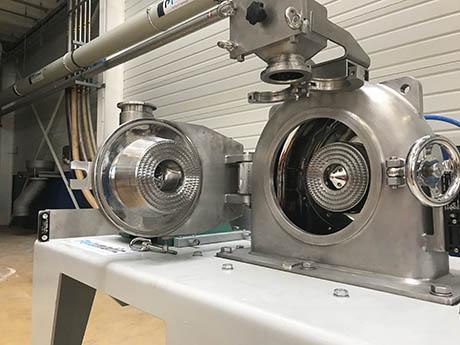 industrial mill test plant