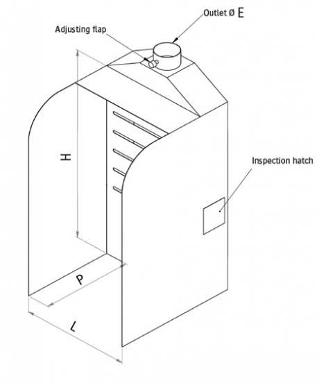 industrial suction booth