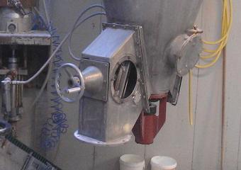 mixing manual valve Industrial mixer - Bulk materials and powder handling