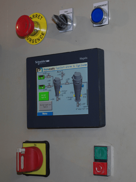 palamatic process industrial control cabinet