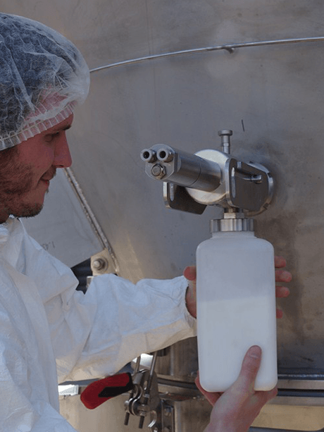 powder sample collection
