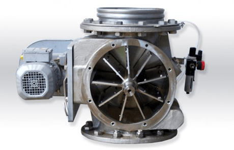screw feeder rotary valve dextrose alumina palamatic process